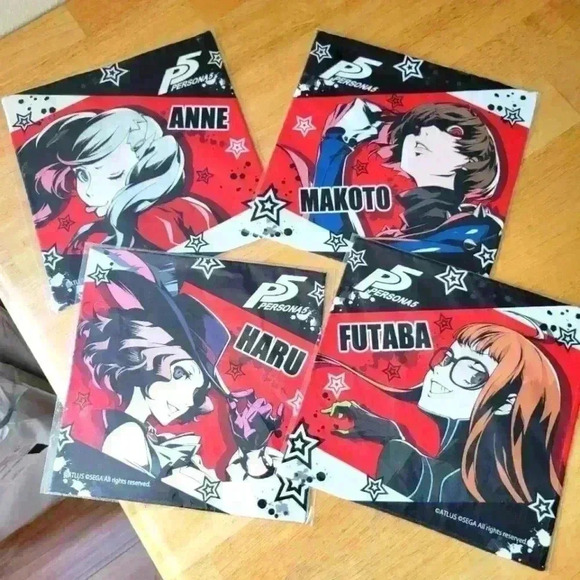 AUTHENTIC P5 - Shin Megami Tensei: Persona 5 - Micro Fiber Towel Main Character - Picture 1 of 9